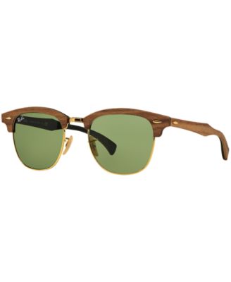 ray bans with wooden sides