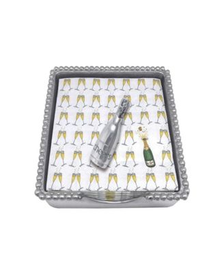 Набор для вышитых бисером салфеток Mariposa Champagne