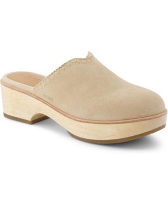 Женские сабо TOMS Toms из замши и дерева Addison Mule Clog 23190₽