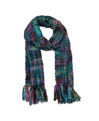Разноцветный зимний шарф Stella, сотканный мастером Feelgoodz из 100 переработанного акрила