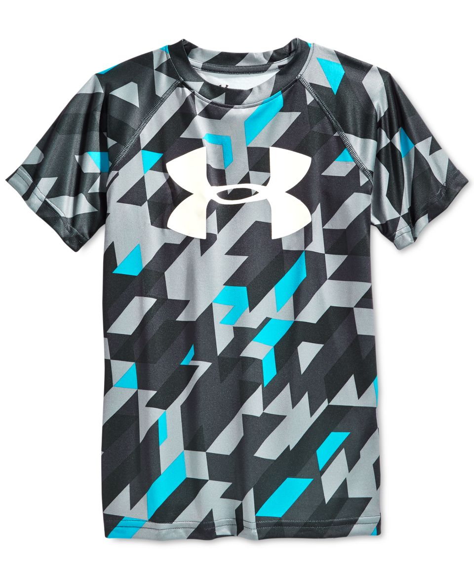 Under Armour Boys Logo Print Tech Tee   Kids & Baby