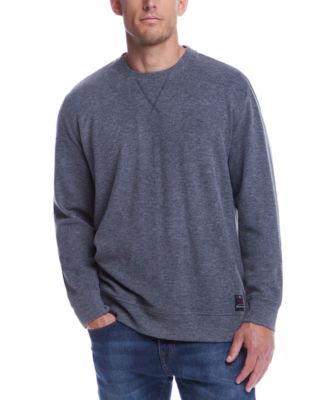 Защищенная от непогоды винтажная мужская рубашка с круглым вырезом и матовой отделкой