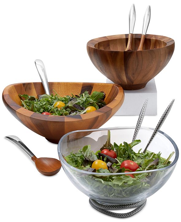 Nambé Salad Bowl Collection & Reviews Serveware Dining Macy's