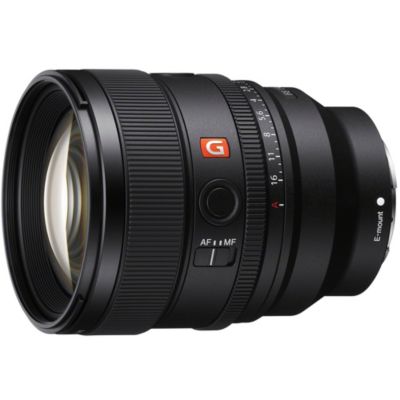 Sony FE 85mm F1.4 GM II Полнокадровый объектив G Master с большой диафрагмой, черный