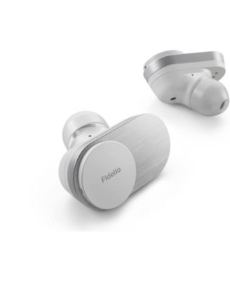 Беспроводные наушники Philips Fidelio T1 True с функцией активного шумоподавления Pro+, Аудиофильское качество, Белый