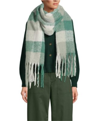 Шерстяной шарф-одеяло Лэндс-Энд 7990₽