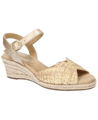 Легкие уличные женские босоножки Miramar Espadrille на танкетке 12990₽