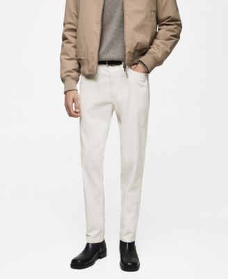 Мужские вельветовые брюки Mango обычного покроя