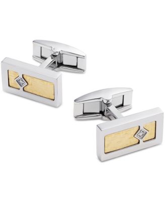 Macy's Men's Diamond Accent Cufflinks 