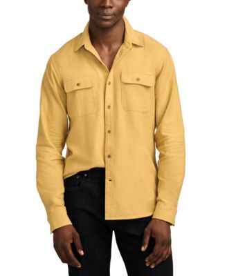Мужская фланелевая рубашка Lucky Brand Solid Cloud из мягкой ткани с длинным рукавом 15890₽