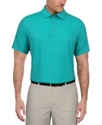 Мужская однотонная сетчатая рубашка поло для гольфа PGA TOUR Mens Airflux 10390₽