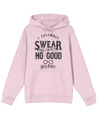 Мужская толстовка Harry Potter Я торжественно клянусь Что Ничего хорошего не замышляю Розовая толстовка с капюшоном и длинными рукавами- Средний размер 7390₽