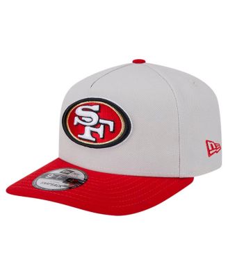 Мужская кепка-бейсболка Stone San Francisco 49ers от New Era, размер 95, с А-образной оправой