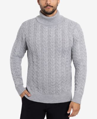 Рентгеновский мужской свитер с круглым вырезом из кабельной вязки 14490₽