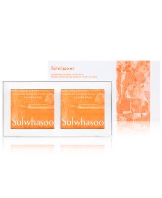 Sulwhasoo, 2 шт. Фирменный набор женьшеневого мыла для лица без цвета