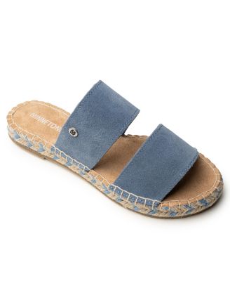 Женские босоножки-горки Minnetonka из замши Poppie