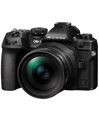 Беззеркальный фотоаппарат OM‑SYSTEM OM‑1 Mark II с 12–40 мм f/2.8, черный