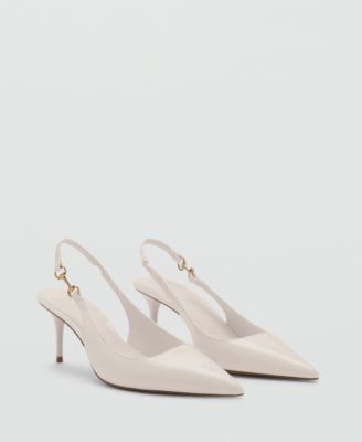 Женские туфли на каблуке MANGO Mango с застежкой-молнией 13590₽