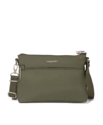 Противоугонная сувенирная сумка через плечо Baggallini Securtex