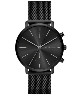 Мужские многофункциональные часы Michael Kors Blake из черной IP-сетки, 42 мм