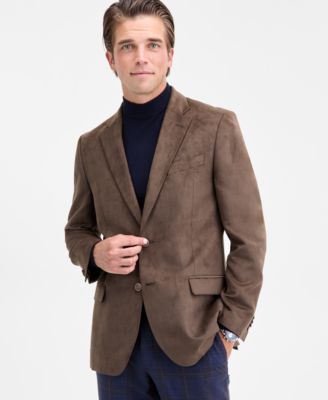 Мужская спортивная куртка из искусственной замши современного покроя от Nautica