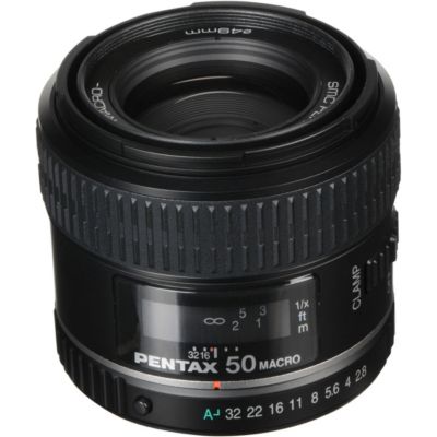 Объектив Pentax smc P-D FA 50mm f/2.8 макро, черный