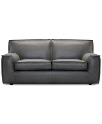 Кожаный диванчик Glympton 73 дюйма, эксклюзивно в Macy's