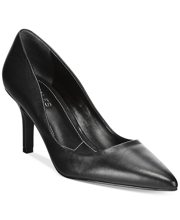 charles by charles david studded croco embossed pumps