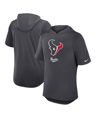 Мужская футболка с капюшоном Nike Anthracite Houston Texans Tri-Blend Performance Hoodie от Nike