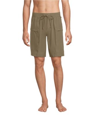 Плавательные шорты-карго Lands' End Big & Tall длиной 9 дюймов с возможностью упаковки