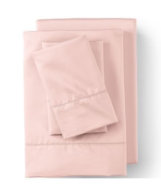 Комплект постельного белья Lands' End из роскошного сатинового египетского хлопка с количеством нитей 700 шт. без глажения