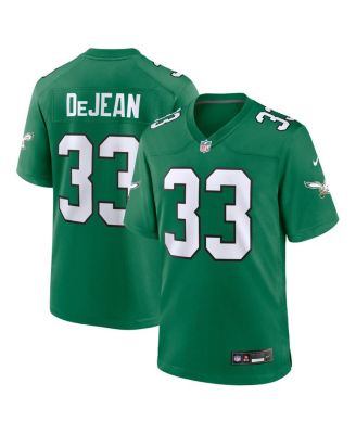 Мужская футболка Nike Cooper DeJean Kelly Green Philadelphia Eagles с альтернативной игрой