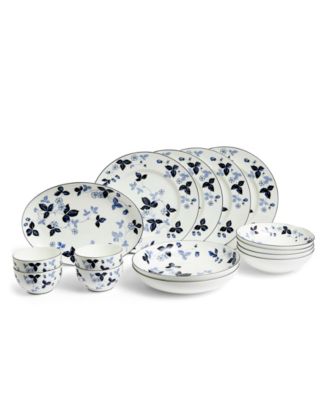 Веджвудская земляника, 15 шт. Набор посуды, Сервиз на 4 персоны