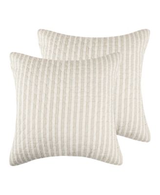 Levtex Home Lyon, 2 шт. Декоративный комплект, европейский коричневый/бежевый