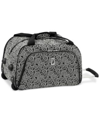 london fog rolling duffel