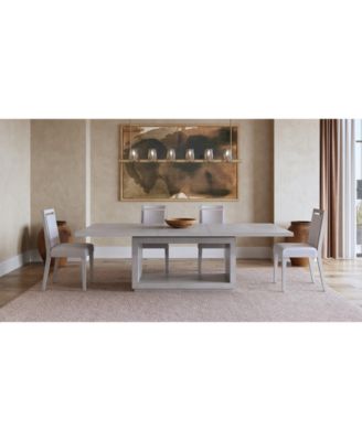 Tivie 5 шт. Обеденный гарнитур (Прямоугольный стол и 4 деревянных обеденных стула)