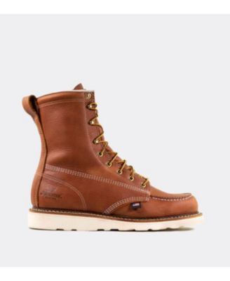 Мужские рабочие ботинки Thorogood American Heritage 8" Tobacco Moc Toe для мужчин коричневого цвета