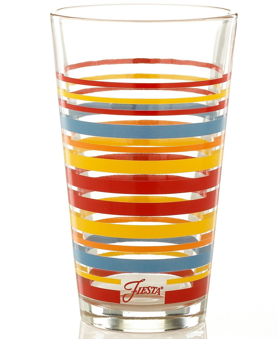 Fiesta Exclusive Bright 16 oz. Cooler Glass, Set of 4