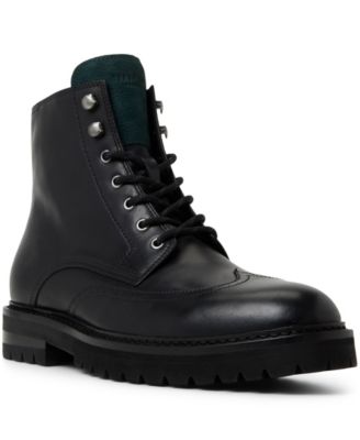 Мужские ботинки Ted Baker Blackburn на шнуровке черного цвета