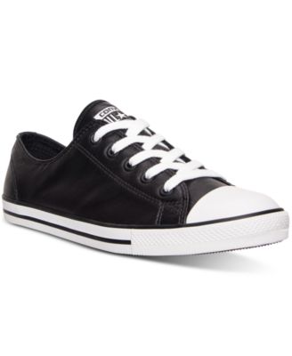 leather converse dainty