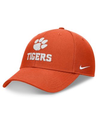 Мужская оранжевая кепка Nike Clemson Tigers Prime Time с регулируемой посадкой оранжевого цвета