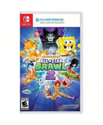 Игровая приставка Nickelodeon All Star Brawls 2 для Nintendo Switch (код в коробке) мульти