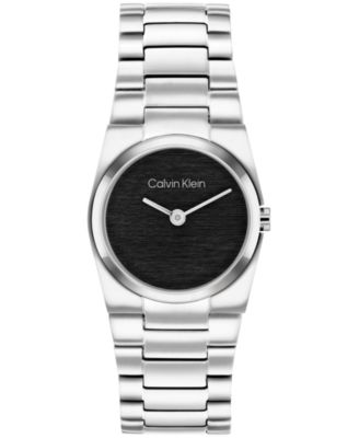 Женские часы-браслет Calvin Klein CK Unite серебристого цвета с браслетом из нержавеющей стали 26 мм серебристого цвета