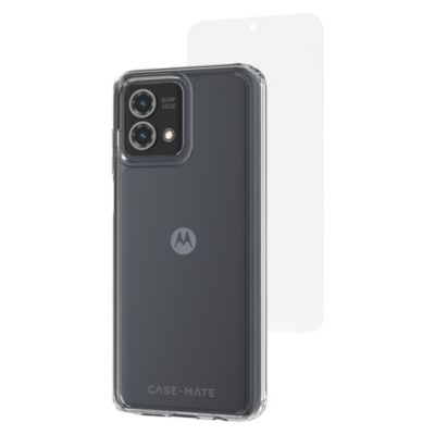 Защитный чехол Case-Mate с прочным корпусом и защитным стеклом для Motorola Moto G Stylus 5G (2023) / Moto G Stylus (2023)-Clear multi