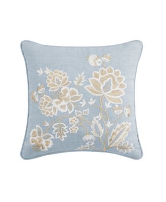 Квадратная декоративная подушка J Queen New York Garden Bloom, 18