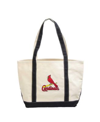 Сумка-тоут Logo Brands St. Louis Cardinals из холста, бежевая