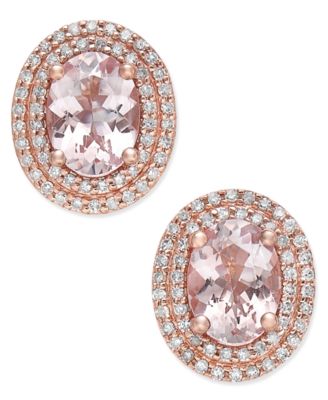 morganite earrings macys