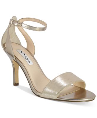 ankle strap evening shoes