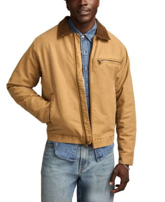 Мужская холщовая рабочая куртка с длинными рукавами от бренда Lucky