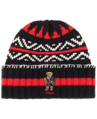 Мужская праздничная шапочка-мишка Polo Ralph Lauren